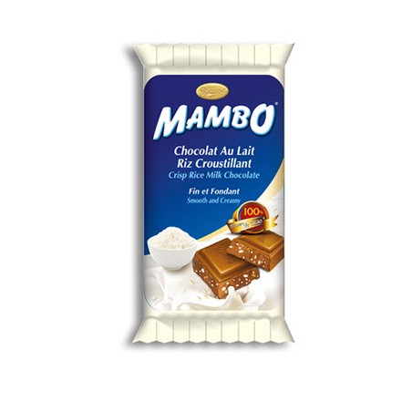 Plaquette Mambo Chocolat au Riz (100g)