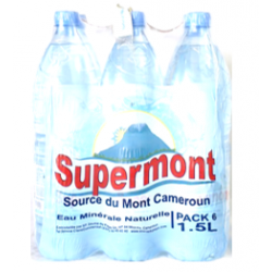 Eau Minerale Supermont-Pack de  6 X 1