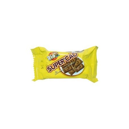 Biscuit au chocolat Supercao paquet de 50 unités